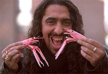 Diego  El Cigala,  el pasado miércoles en Madrid.