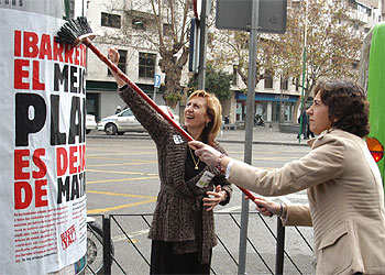 Campaña de ¡Basta Ya! contra el 'plan Ibarretxe'