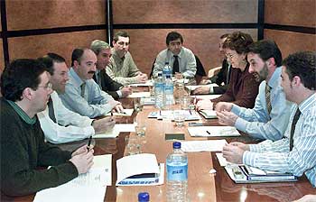 Primera reunión de la nueva ejecutiva del PNV