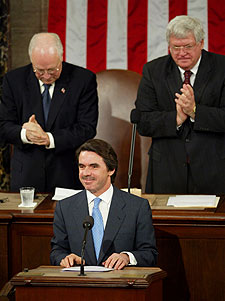 Primer presidente español en el capitolio