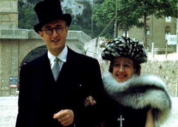 Madronita Andreu junto a su marido, Max Klein.