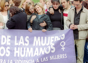 Manifestación en Córdoba contra la violencia machista
