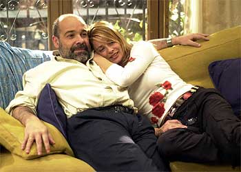 Una imagen del capítulo de  Los Serrano  emitido el pasado jueves por Tele 5.