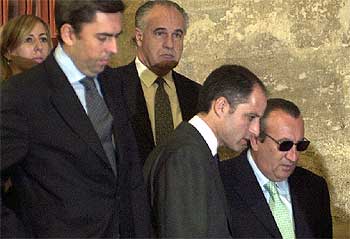 El Gobierno valenciano, con Fabra.