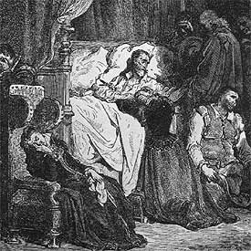Grabado de Gustavo Doré para el  Quijote. 
