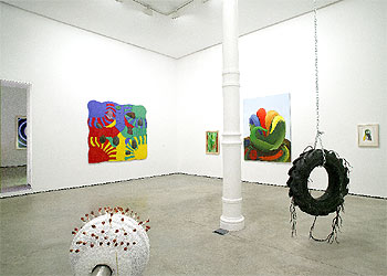 'La metáfora viaja en bus', instalación de Federico Guzmán.