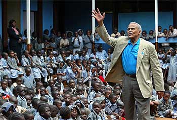 Harry, con los niños