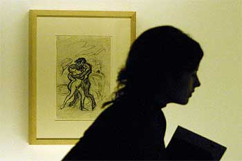 La violación,  de Picasso, en la exposición  El salvaje europeo .
