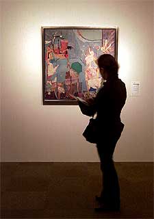  Autorretrato en grupo (Café A Brasileira del Chiado),  de José de Almada Negreiros.