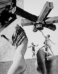 Fotomontaje  Sin título,  de Nicolás de Lekuona, 1935 (Museo de San Telmo).