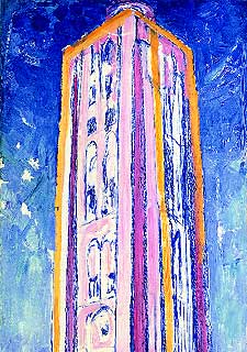  Faro de Westkapelle,  de Mondrian (1910).