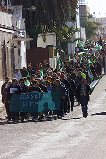 Marcha por el Guadaíra
