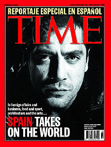 Portada de 'Time' dedicada a España