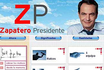 Zapateropresidente.com y Marianorajoy.es rivalizan en errores en la 'web'