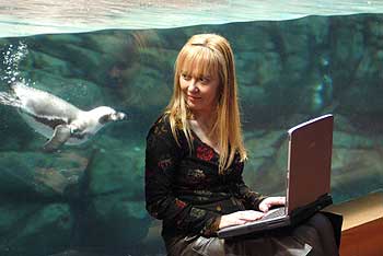 Mar Monsoriu, en el Oceanográfico de Valencia.