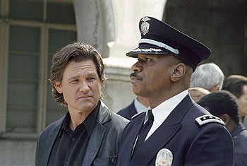 Kurt Russell y Ving Rhames, en  Dark blue. 