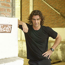 Alonso Caparrós, presentador de  Factor miedo. 
