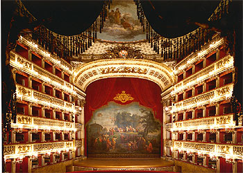 Teatro de San Carlo de Nápoles.