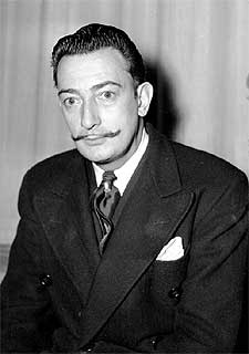 Salvador Dalí, en una imagen tomada en Nueva York en 1942.