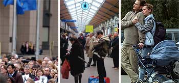 EUROPA GUARDA TRES MINUTOS DE SILENCIO.