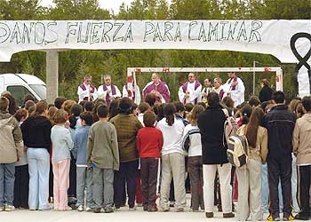 RECUERDO EN EL COLEGIO CIUDAD DE VALENCIA.
