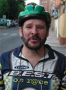 JAVIER MENGÍBAR JIMÉNEZ  Educador y ciclista