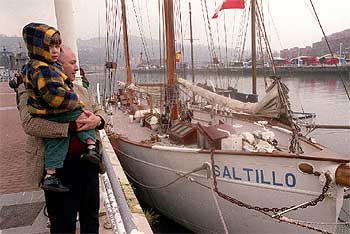 El 'Saltillo' arriba al Museo Marítimo