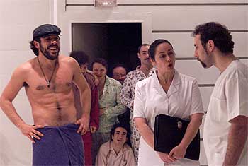 Una escena de 'Alguien voló sobre el nido del cuco'.