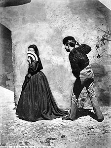 Escena en la calle   (1855),  de Jean Laurent.