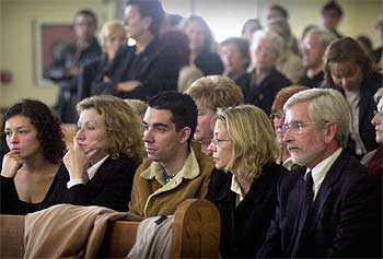 Sepelio de la madre de Joan Lerma