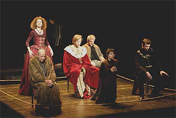 Los actores de 'El gran teatro del mundo', dirigidos por Christian Schiaretti.