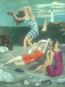  Baigneuses,  de Picasso.