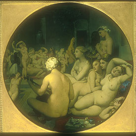  Le bain turc,  de Ingres.