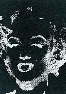 La serigrafía  Marilyn Monroe (reverso) , de Andy Warhol (1978).