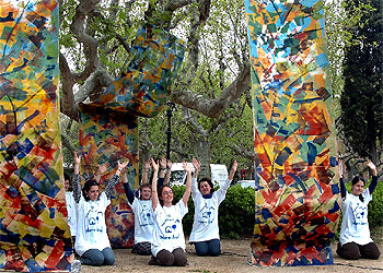 Espectáculo y degustación de embutido contra el túnel de Bracons