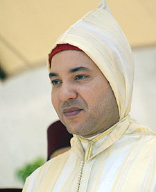 Mohamed VI, rey de Marruecos.