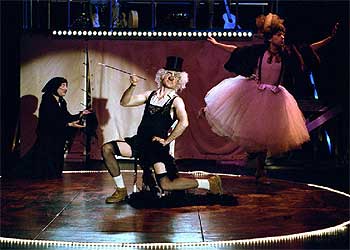 Una escena de  Sobre Horacios y Curiacios,  de Bertolt Brecht.