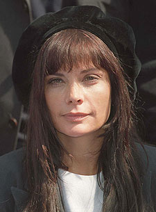 La actriz Marie Trintignant, en 2000.