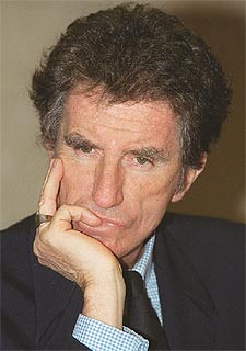 Jack Lang, ministro de Cultura francés en la etapa de François Mitterrand.