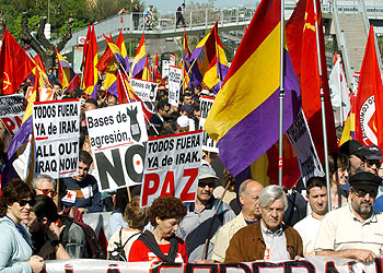 Marcha a Torrejón contra las bases y la OTAN