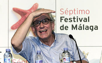 Jaime Chávarri, ayer en el Festival de Málaga.