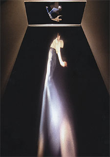 'Ícaro 18', de Daniel Canogar, que se expuso en la Sala Luzán de Zaragoza.