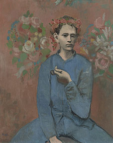  Muchacho con pipa,  el óleo que pintó Pablo Picasso en 1905 y del que se espera supere los 80 millones de dólares.