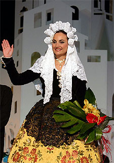 Ana Guillén, 'bellea del foc' de 2004