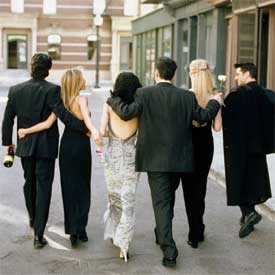 Los protagonistas de  Friends,  en una imagen promocional.