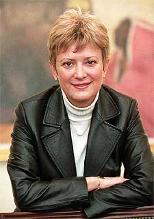 Consuelo Rumí, en su despacho de la secretaría de Estado.