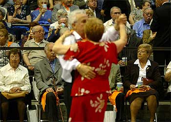 Novios de oro en Badalona