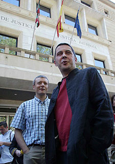 Otegi, absuelto del delito de amenazas
