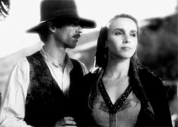 Imanol Arias y Ana Belén, en  Divinas palabras .