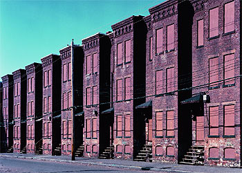 Newton Street Row House, de Mitch Epstein.